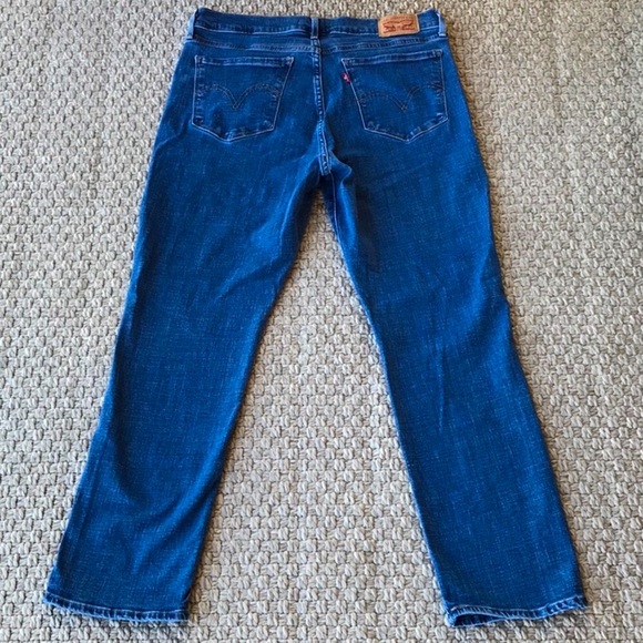 Levi’s Classic Straight Denim Jeans Size Waist 30 x Length 28 - Picture 4 of 14